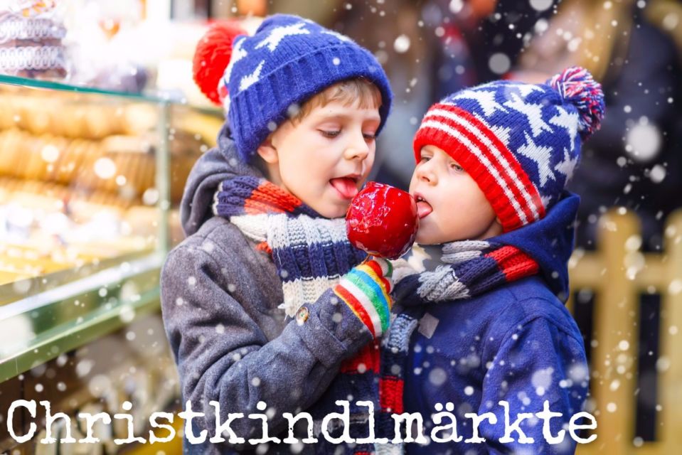 Kinder auf dem Christkindlmarkt