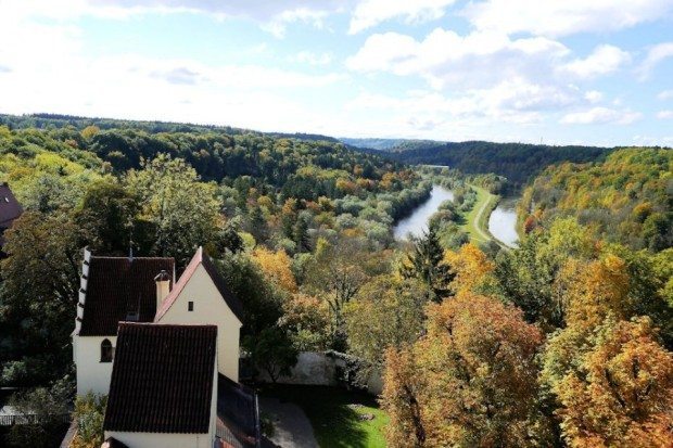 Aussicht Burg Grünwald Turm