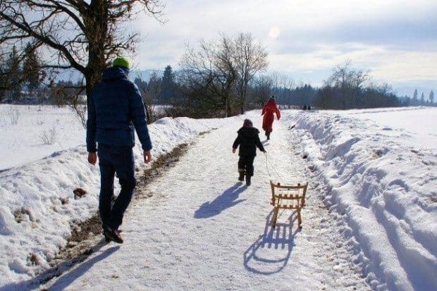 Winterspaziergang Kloster Reutberg