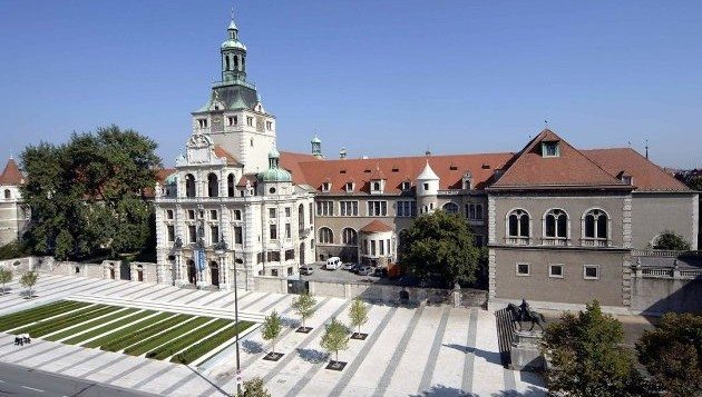 Das Bayerische Nationalmuseum fasade