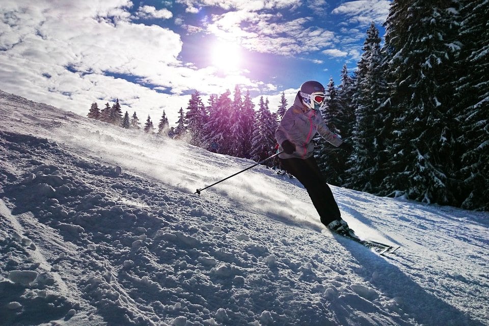 Skifahrerin Zahmer Kaiser