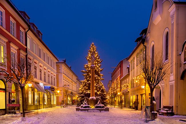 Winter Murnauer Altstadt