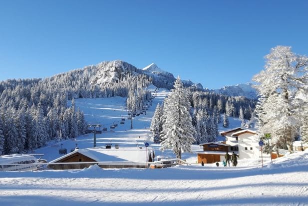 Skihang in Garmisch